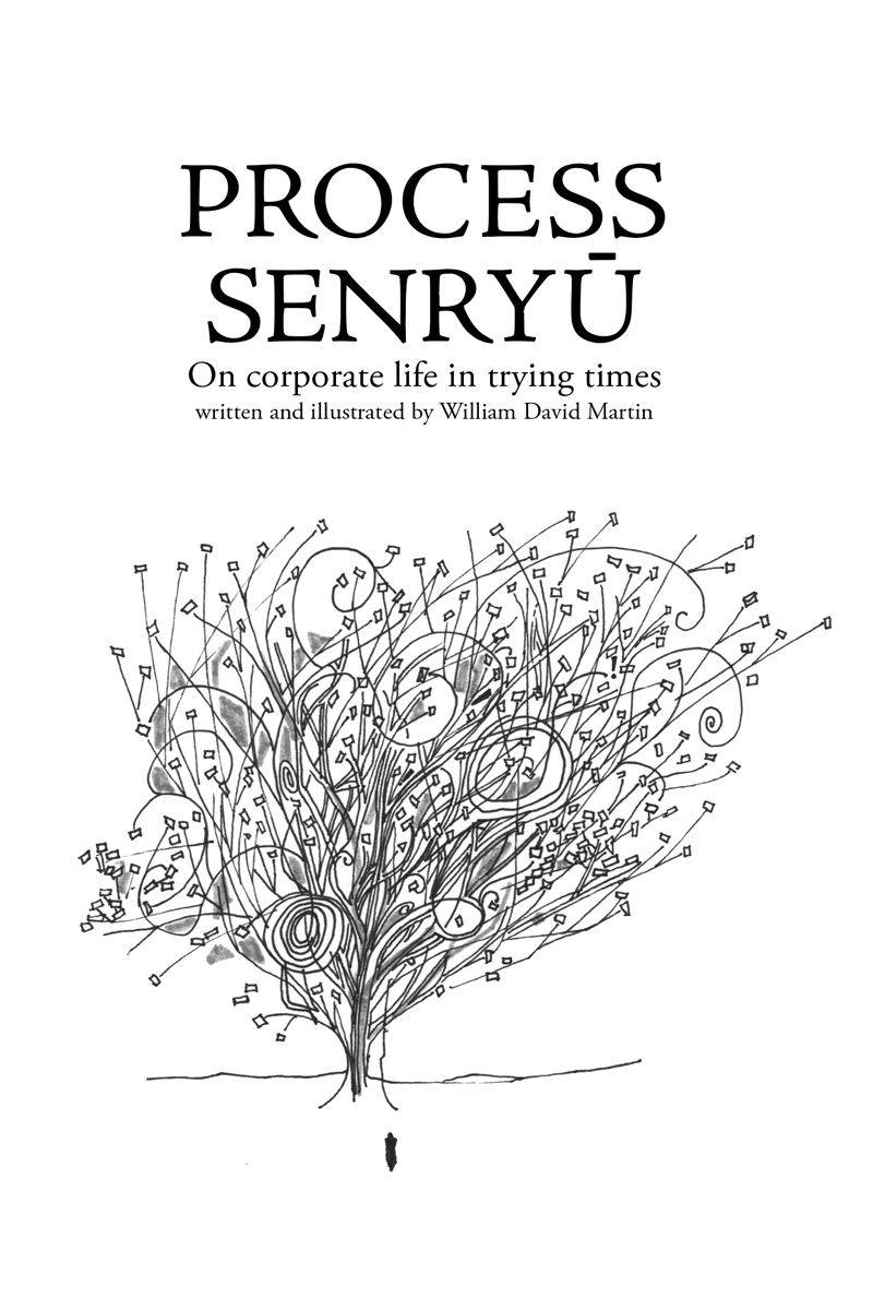 Process Senryū book cover featuring minimalist illustration